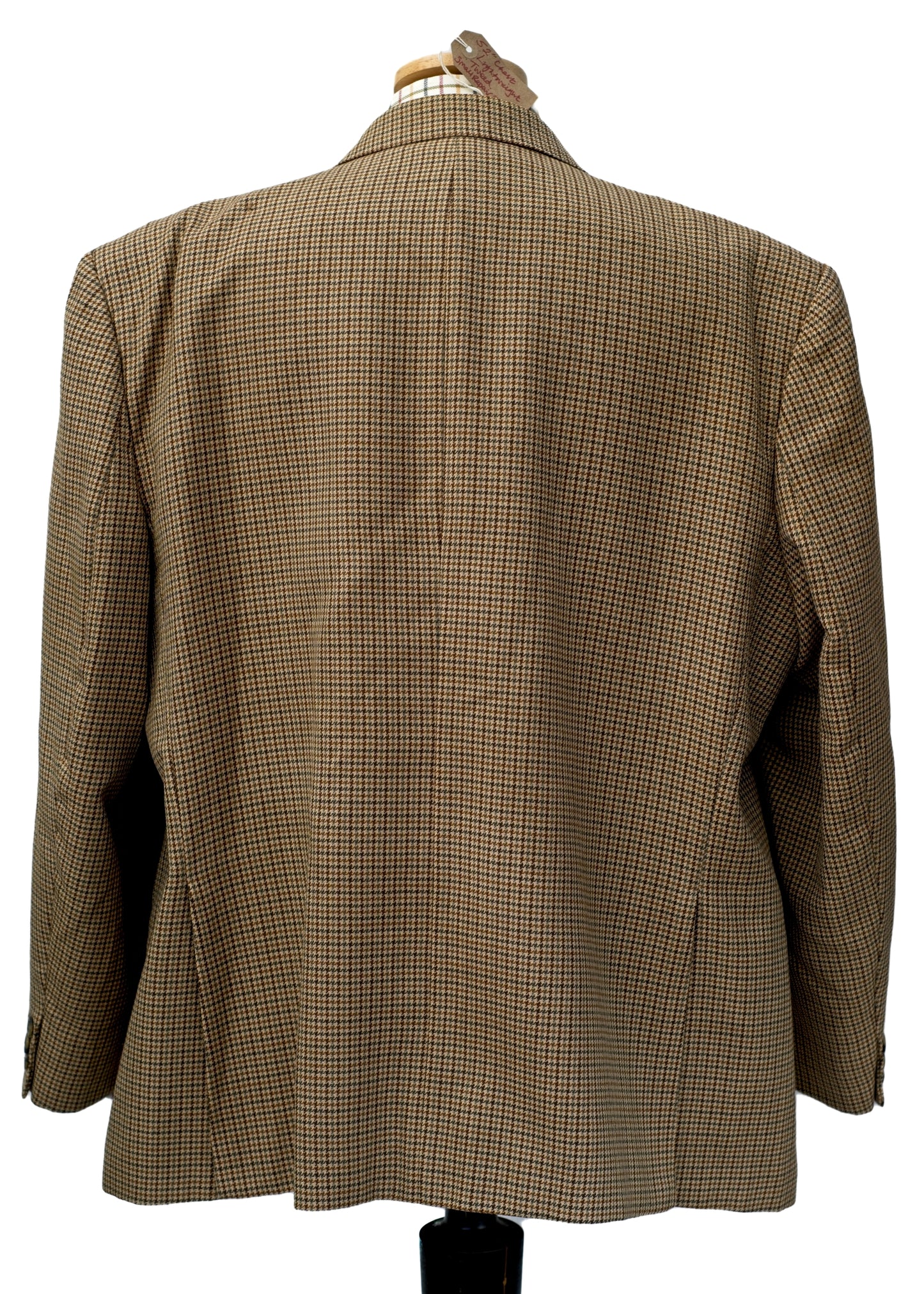 Men's Vintage David Little Houndstooth Tweed Jacket • 52