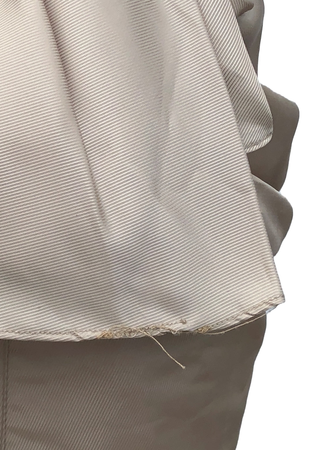 1990s Vintage Gold Dexter Wong Wiggle Pencil Skirt • Removable Bustle