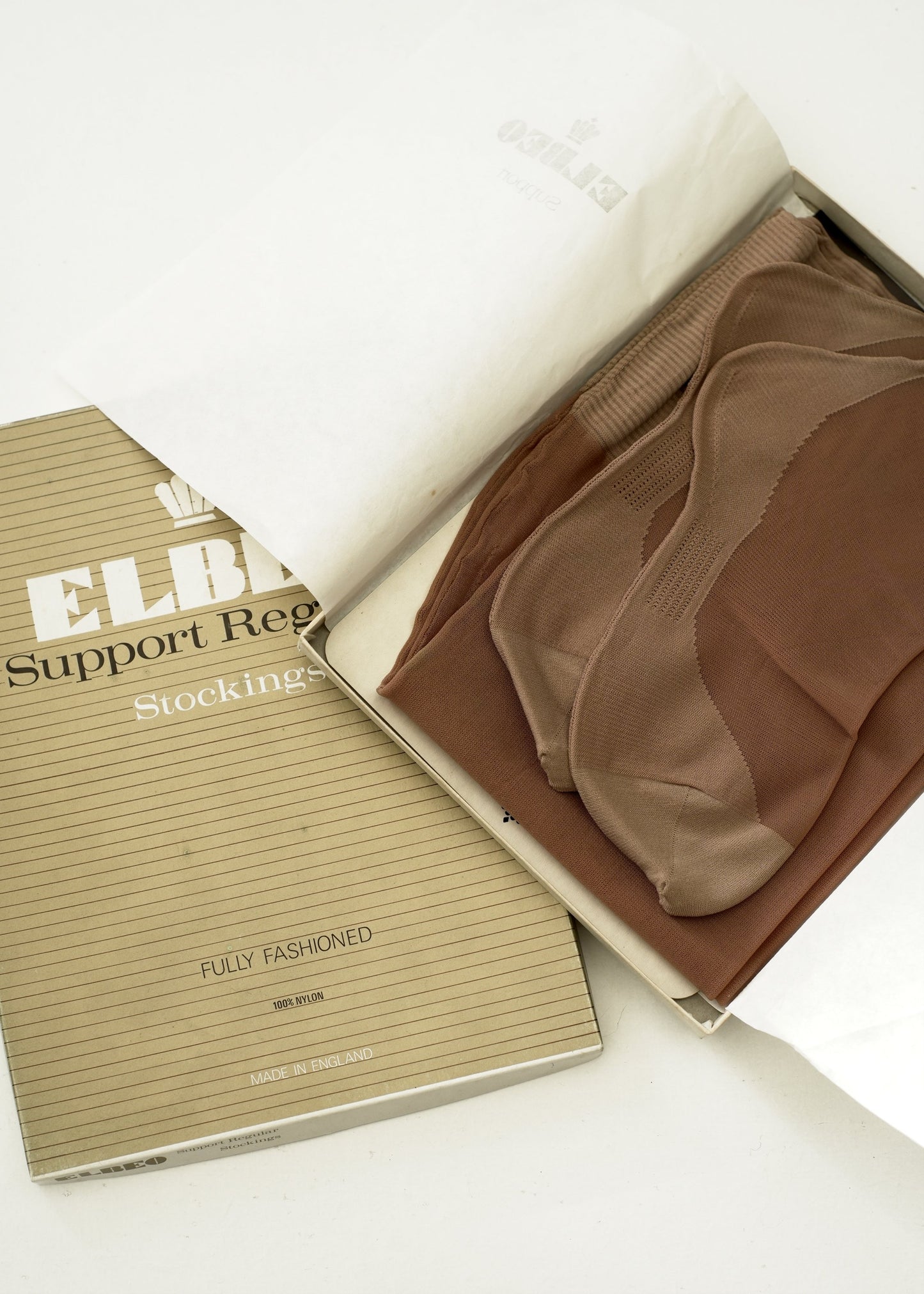 Original Vintage Elbeo Support Stockings • Original Box • Supp-hose®