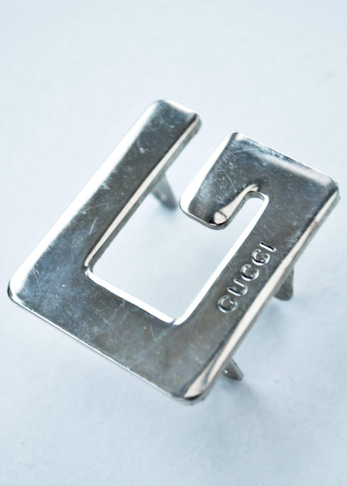 Genuine Gucci Chrome Stud for Belt or Bag