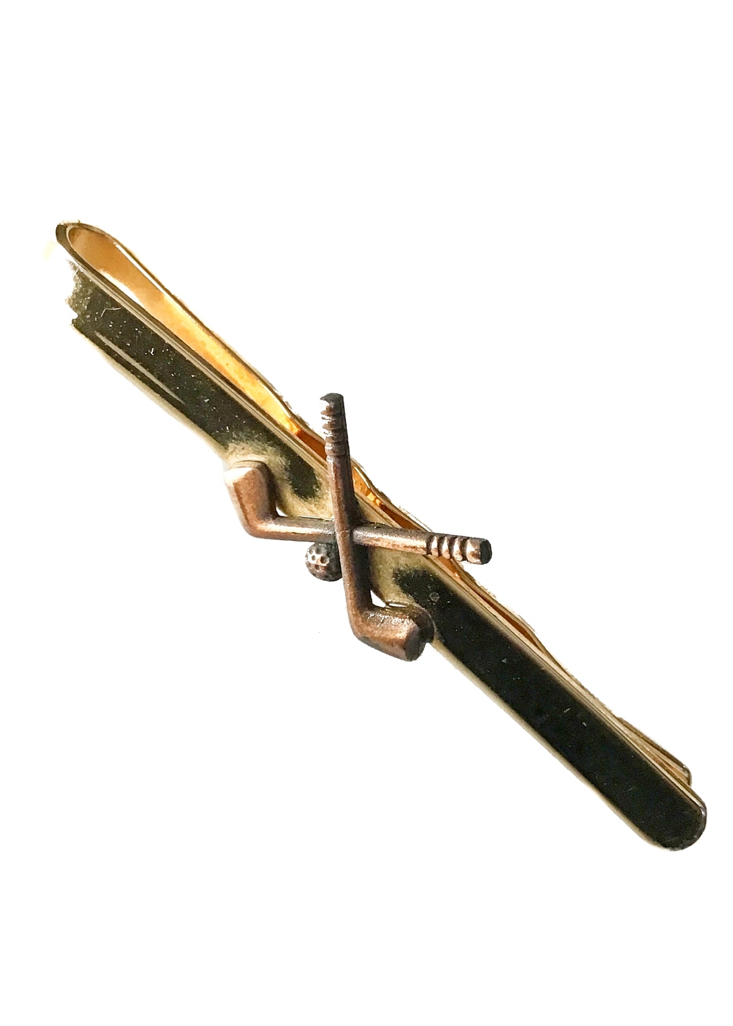 Vintage Golfing Clubs Tie Clip