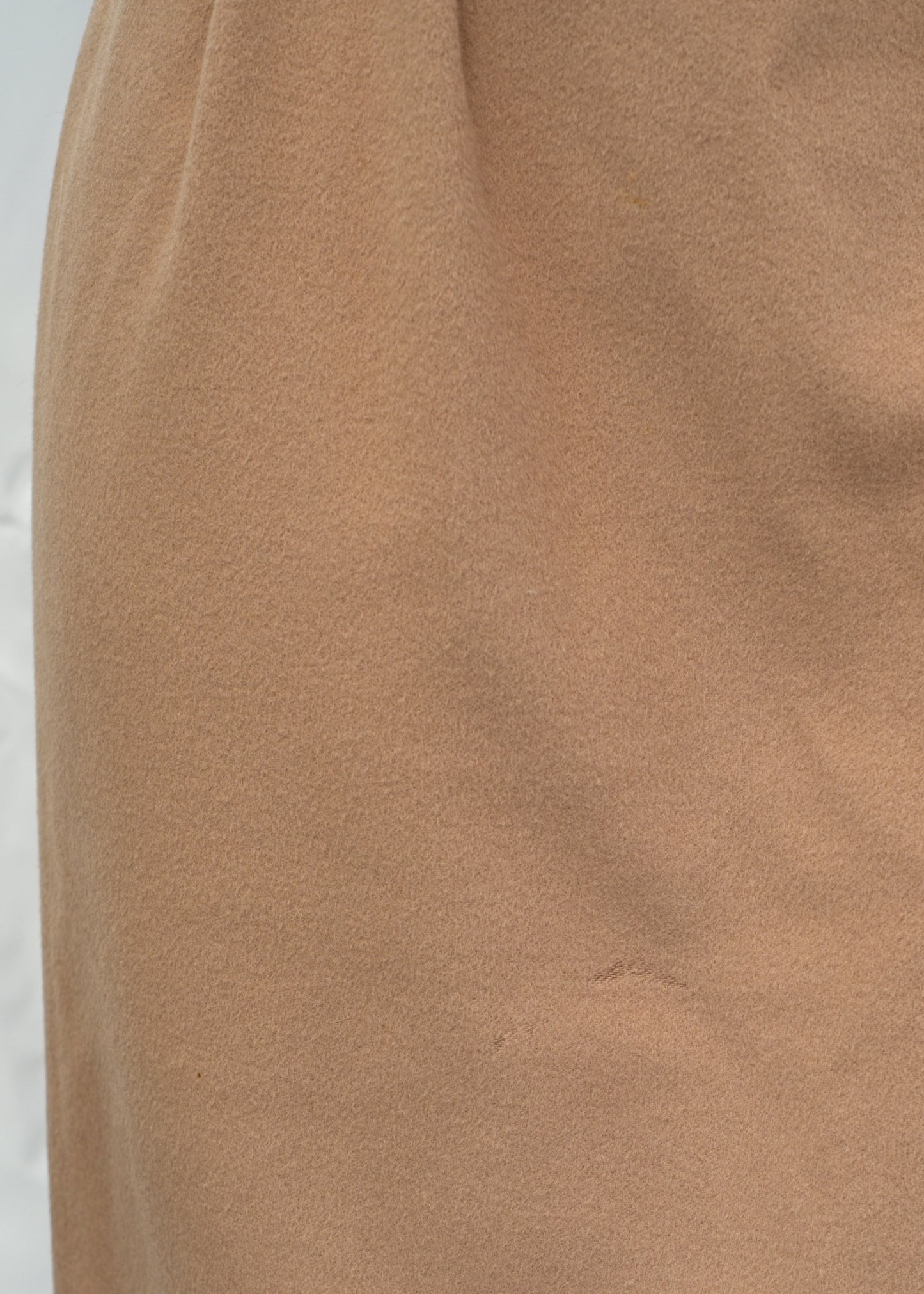 Vintage Camel Cashmere Pencil Skirt by Jaeger