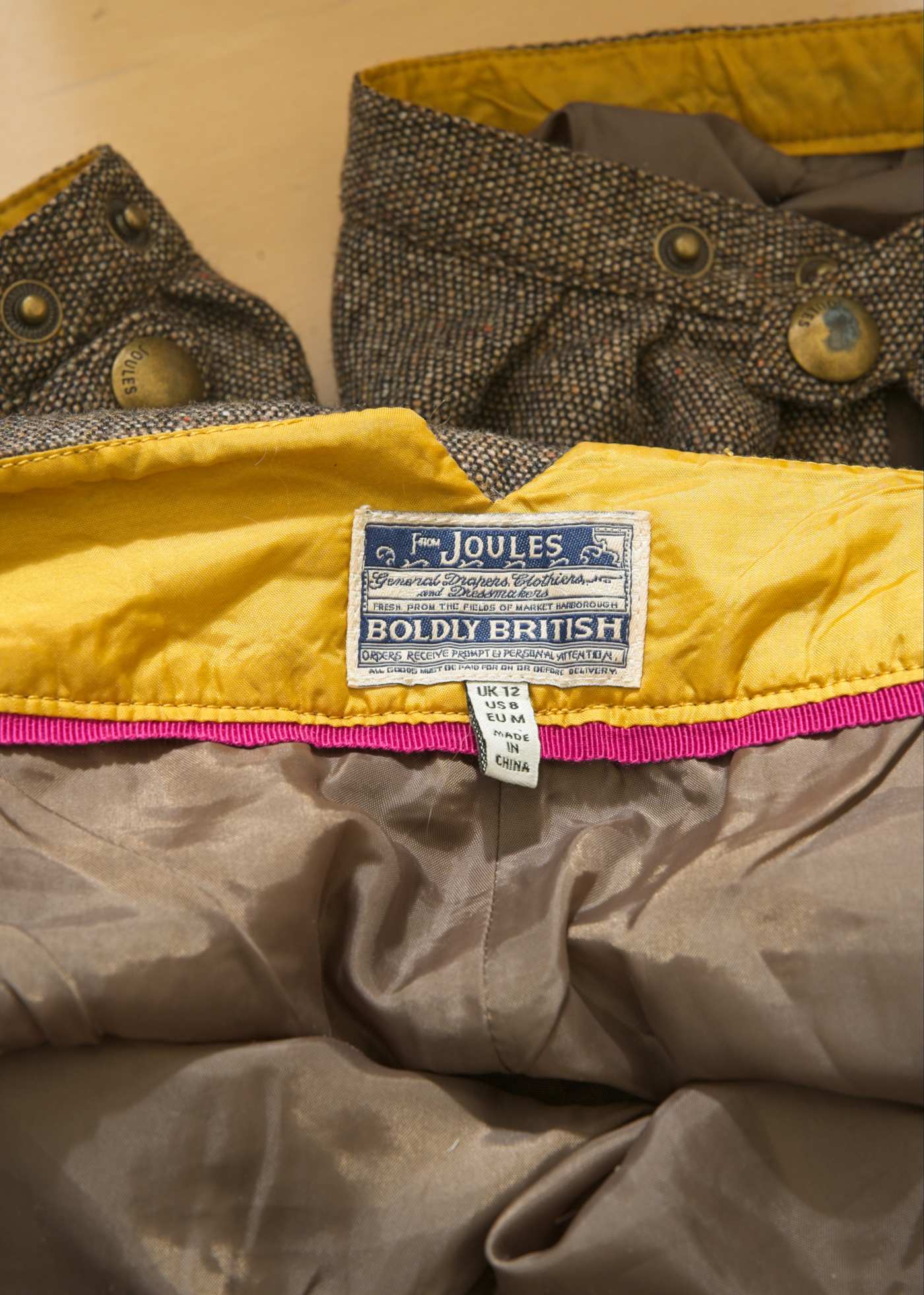 Women's Joules Tweed Shooting Breeks • Size 12