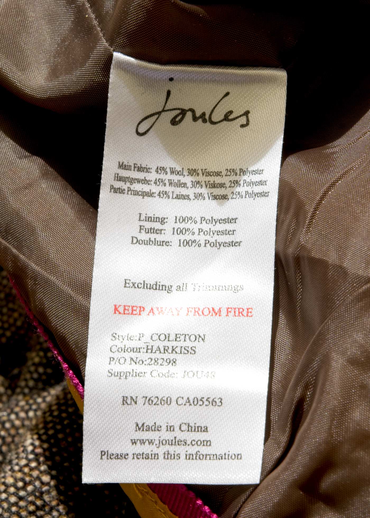 Women's Joules Tweed Shooting Breeks • Size 12
