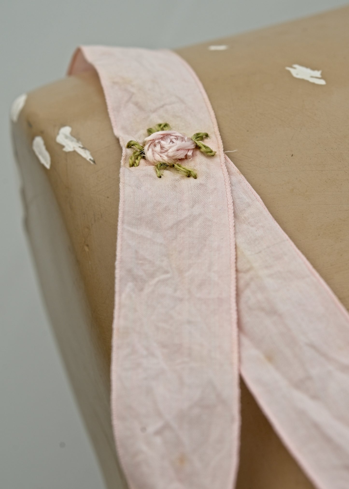 Antique 20s Lace and Ribbon Bralette Chemise