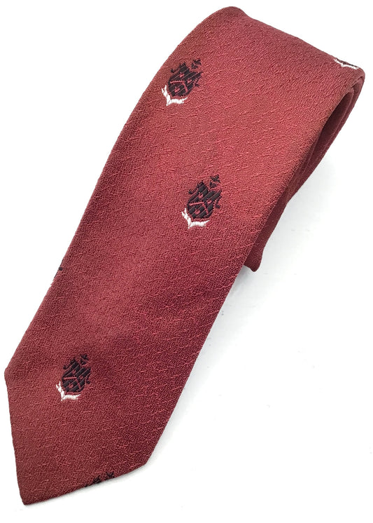 Vintage 60s Burgundy Red Tie • Macy's Men's Store