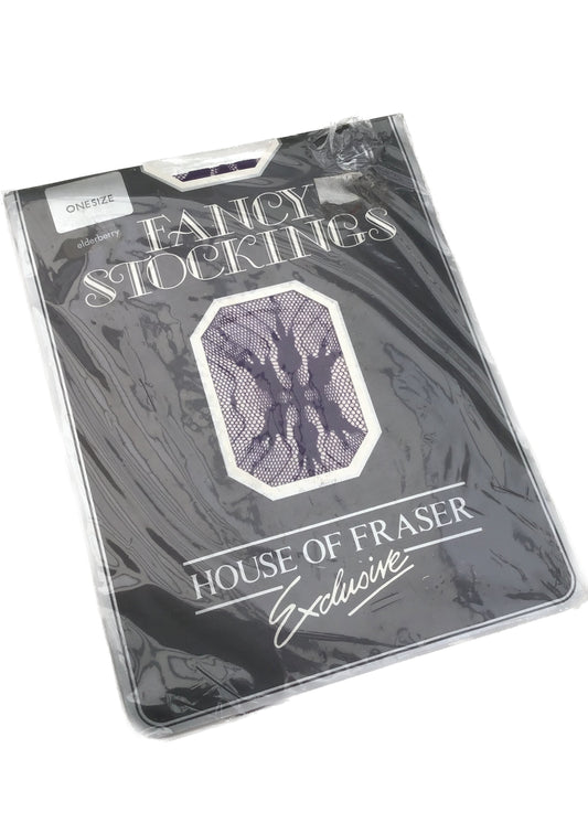 elderberry lace fishnet stockings by house of fraser exclusive
