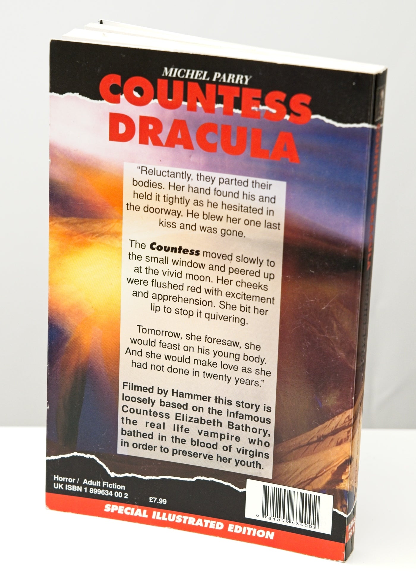 Countess Dracula by Michael Parry • Illustrated Edition • Redemption Paperback 1995