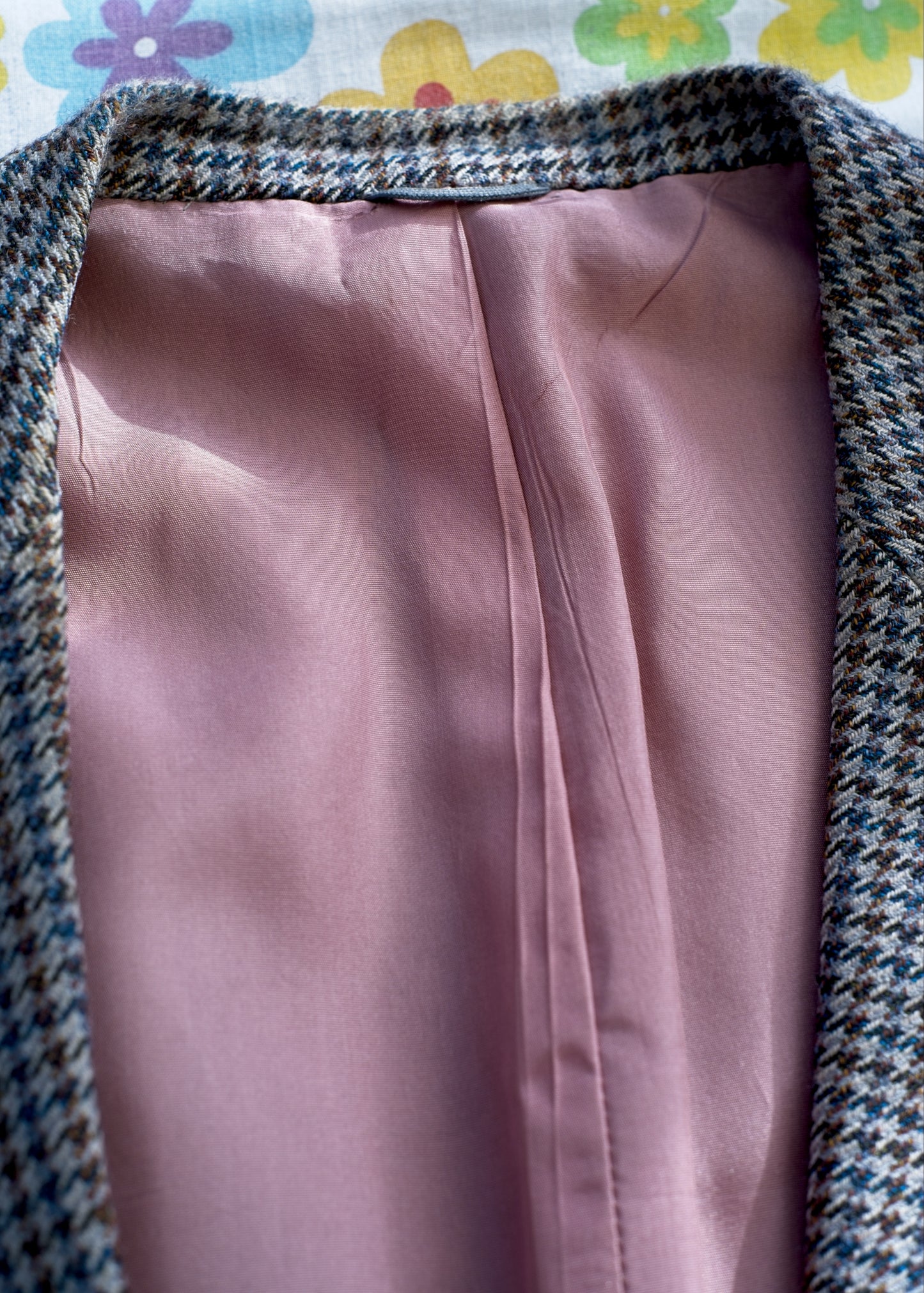 Men's Vintage Shiffer Hillman Houndstooth Tweed Blazer