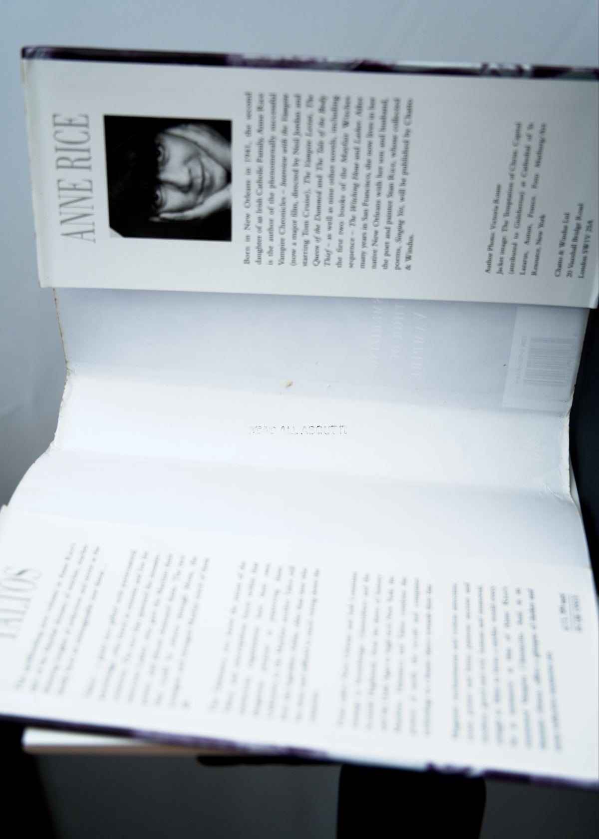 Taltos • Lives of the Mayfair Witches • Anne Rice • 1994