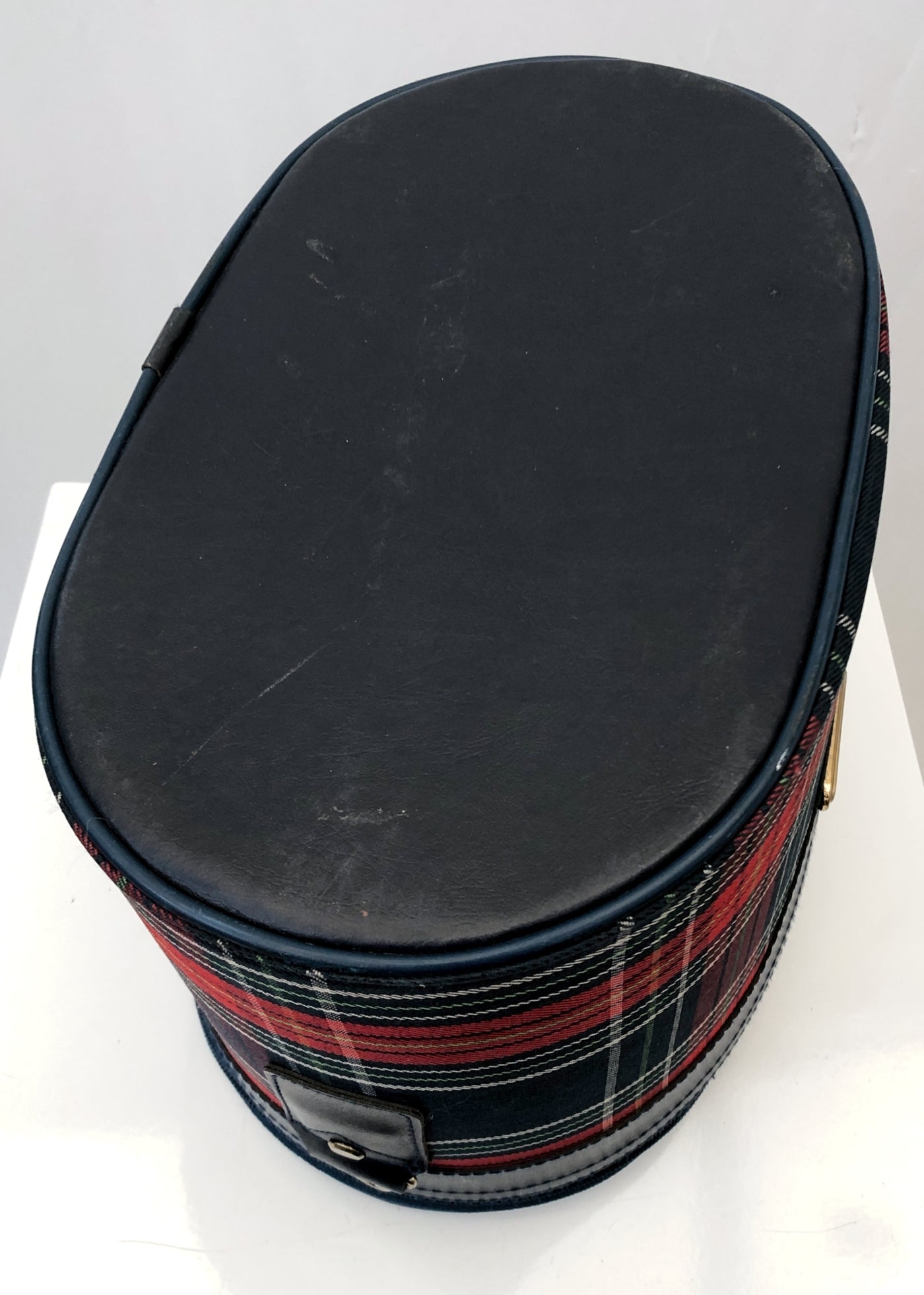 Vintage Constellation Tartan Vanity Case • Travel Flight Case