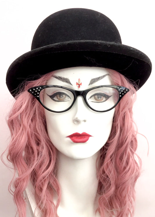 vintage 1930s original tress & co bowler hat for men or women