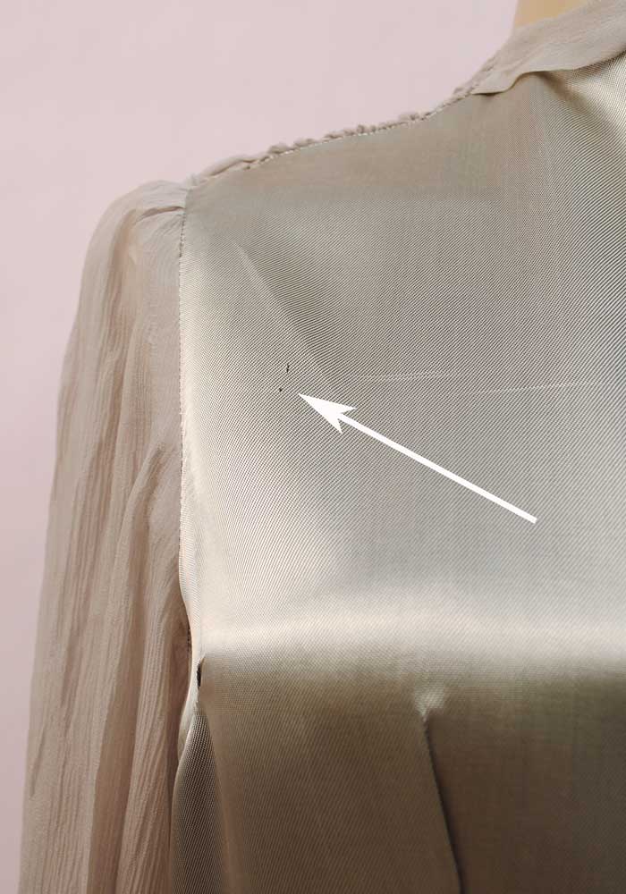 1950s Vintage Silver Evening Dress with Wings • Spirit of Ecstasy • Georgette Wings