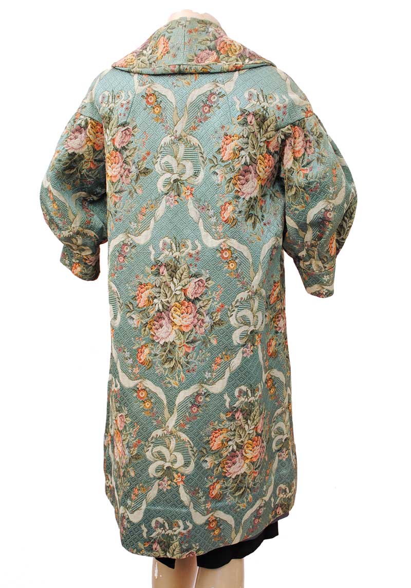 1960s Vintage Tapestry Coat • Swing Coat • Opera Coat