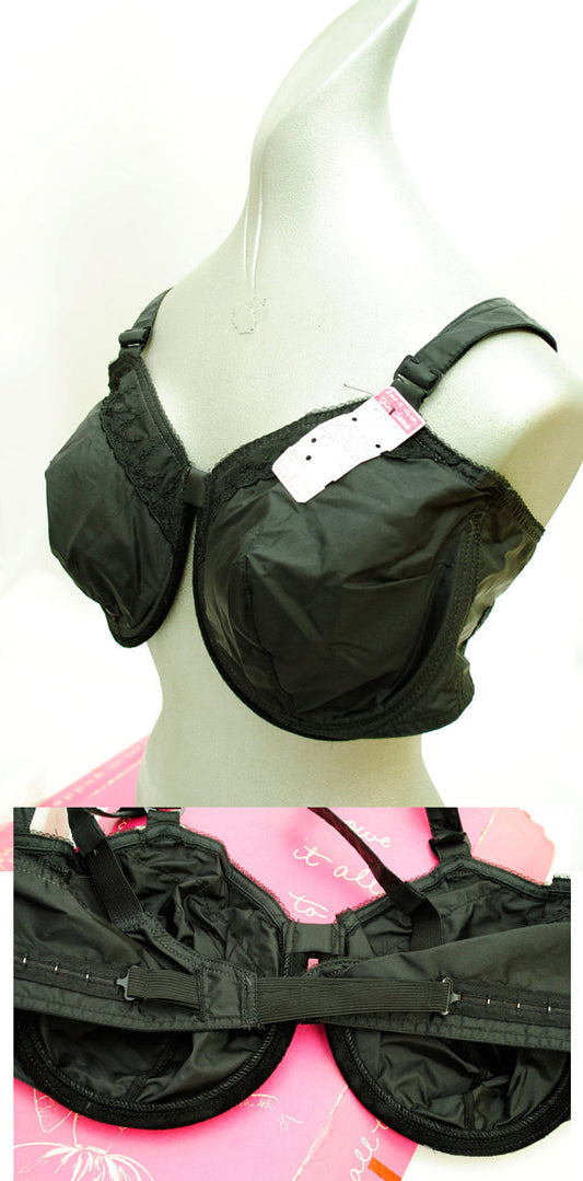 1950s Black Wired Bra Original Deadstock by Goddess