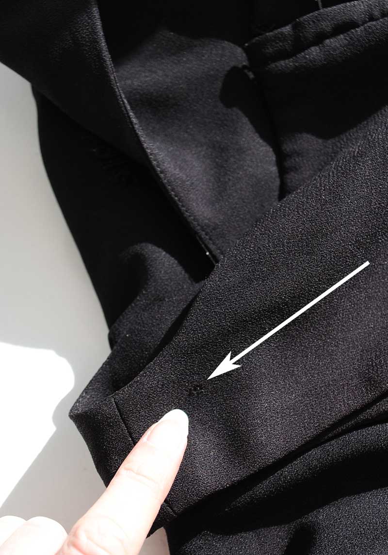 1960s Vintage Black Fringed Wiggle Dress