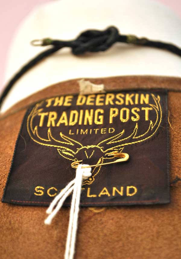1960s Vintage Deerskin Leather Gilet • Suede Vest • Hippie