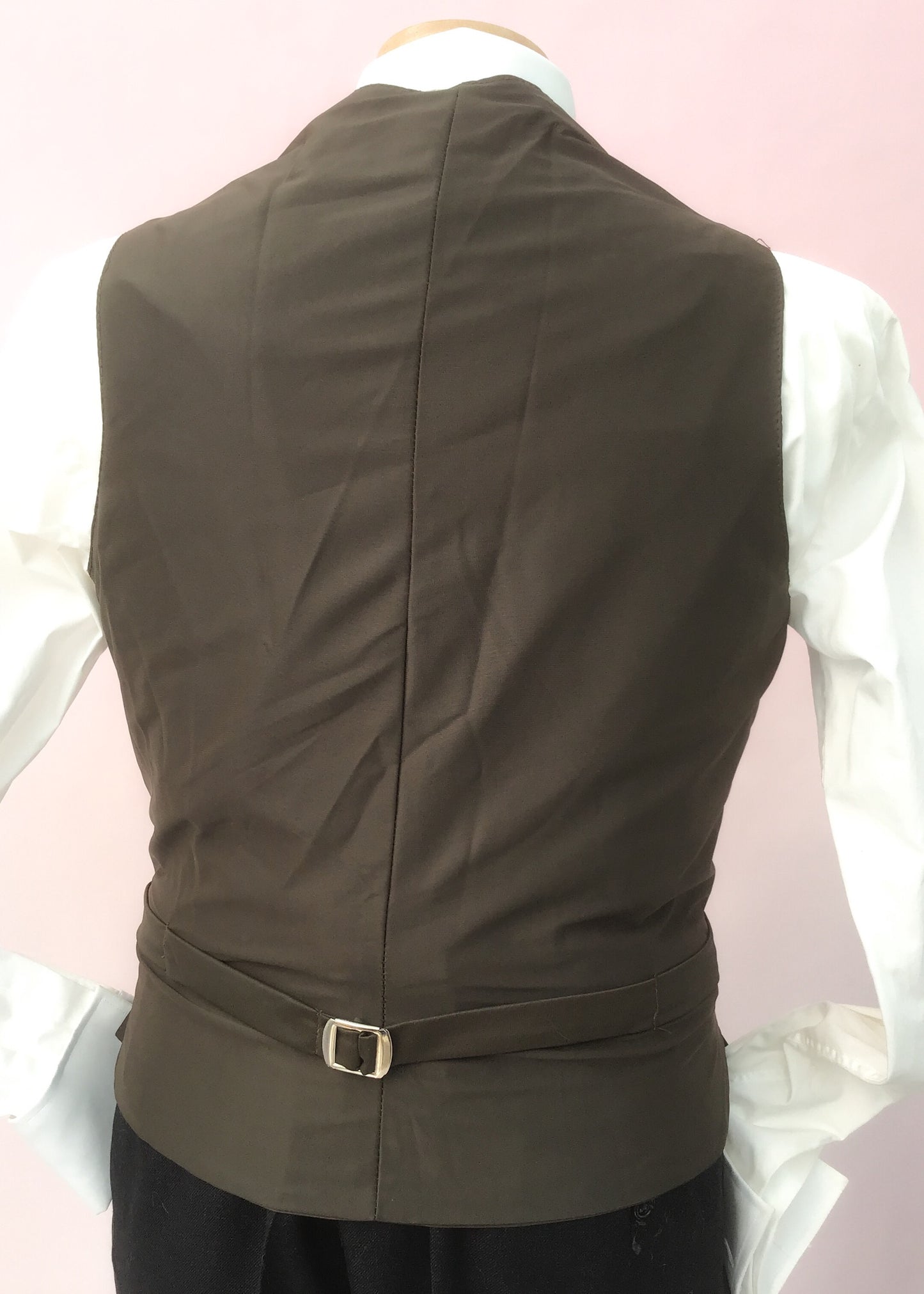 1970s Vintage Forest Green Nylon Waistcoat