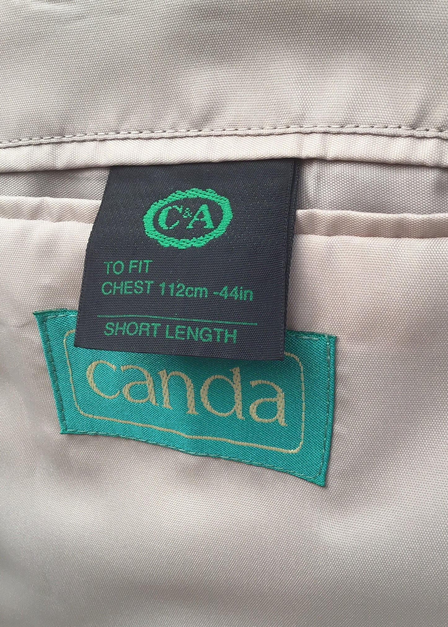 1970s Men's Vintage Grey Blazer Sports Jacket 44R