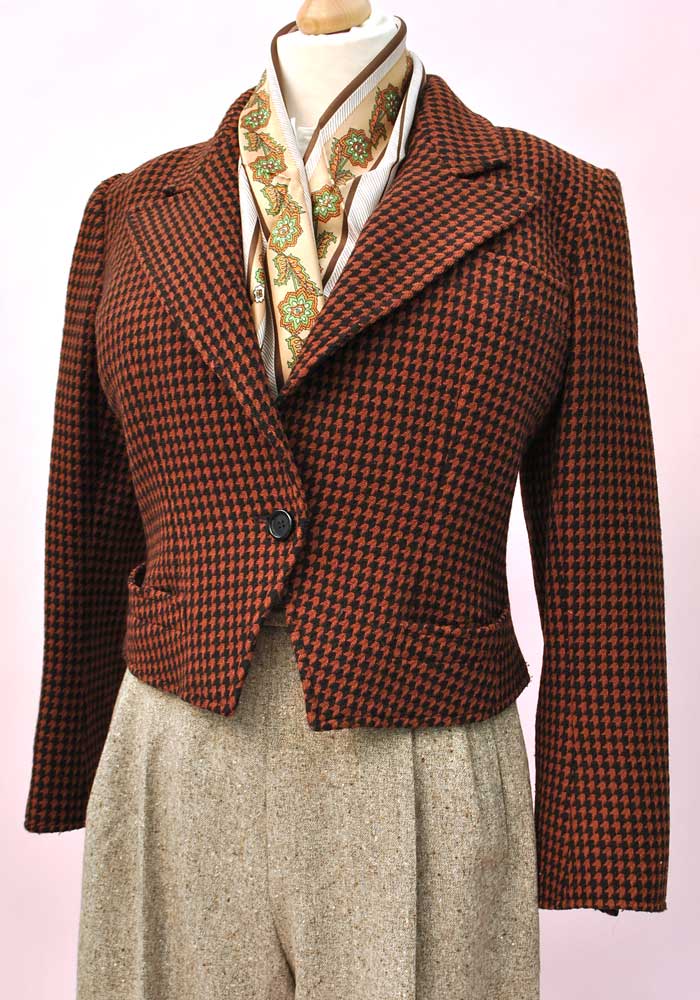 Women's Vintage YSL Yves Saint Laurent Tweed Jacket • Size 40B