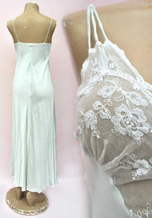 vintage silk lingerie loungewear