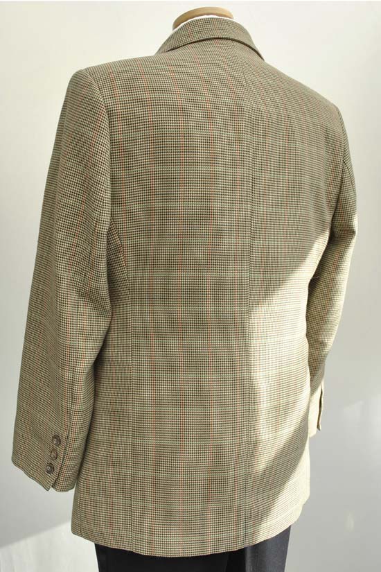 Men's 1970s Double Breasted Tweed Sports Jacket 40"