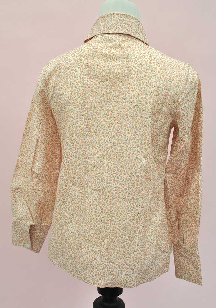 little girls liberty print floral blouse