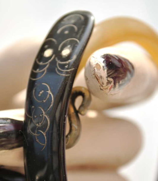 art deco snake