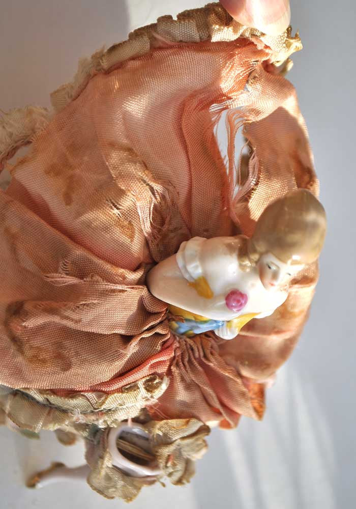 georgian lady ceramic doll