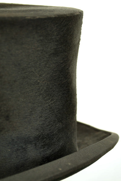 1920s Vintage Christie's Silk Top Hat in Christie's box