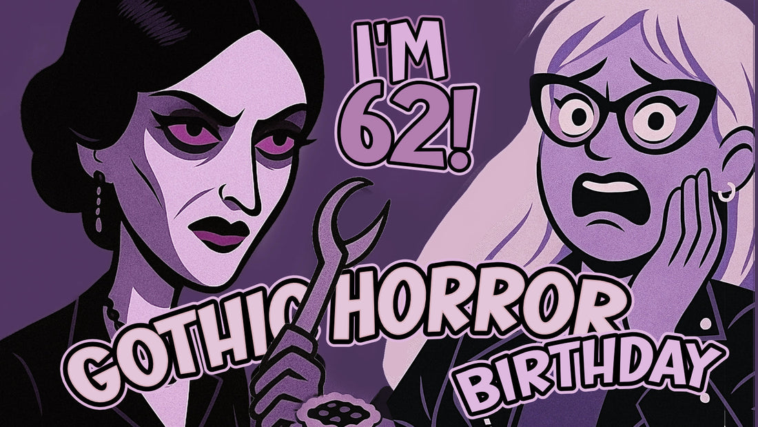 Vlog 10 - Mulberry Tarts to Dental Disaster: Gothic Horror 62nd Birthday
