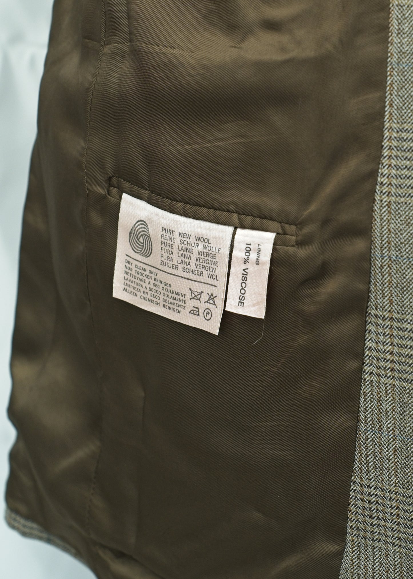 Men's Vintage 60s Aquascutum Plaid Blazer Sports Jacket