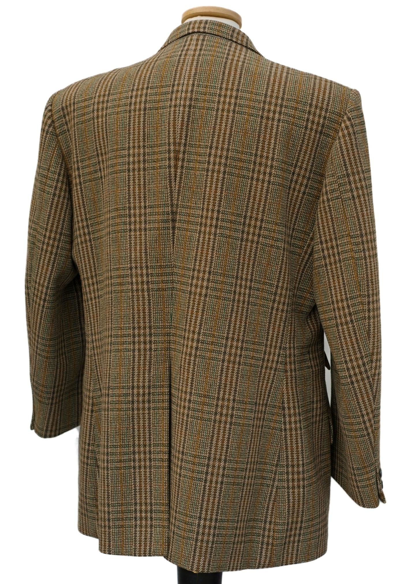 Tweed Check Hacking Jacket • Bladen Supasax • 46R