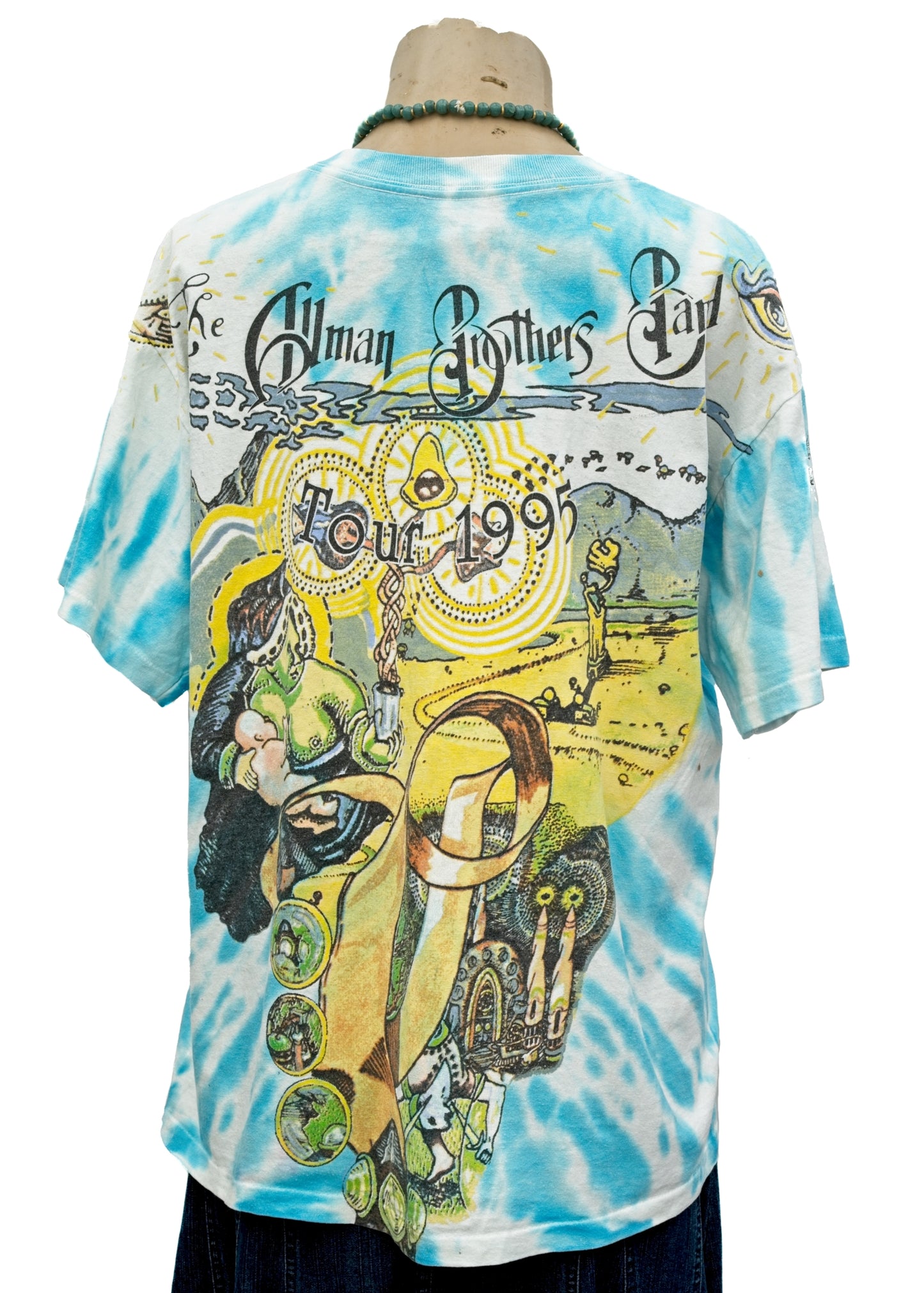 1995 Vintage Allman Brothers Band Tour T Shirt