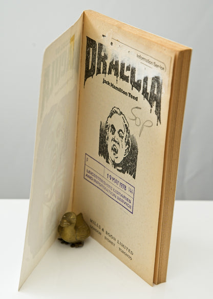 The Blood of Dracula by Jack Hamilton Teed • Mills & Boon • Paperback, 1977