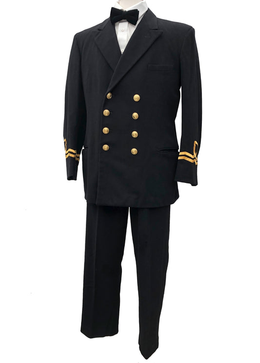 Vintage 1967 Royal Navy Service Dress Uniform – Jacket & Trousers