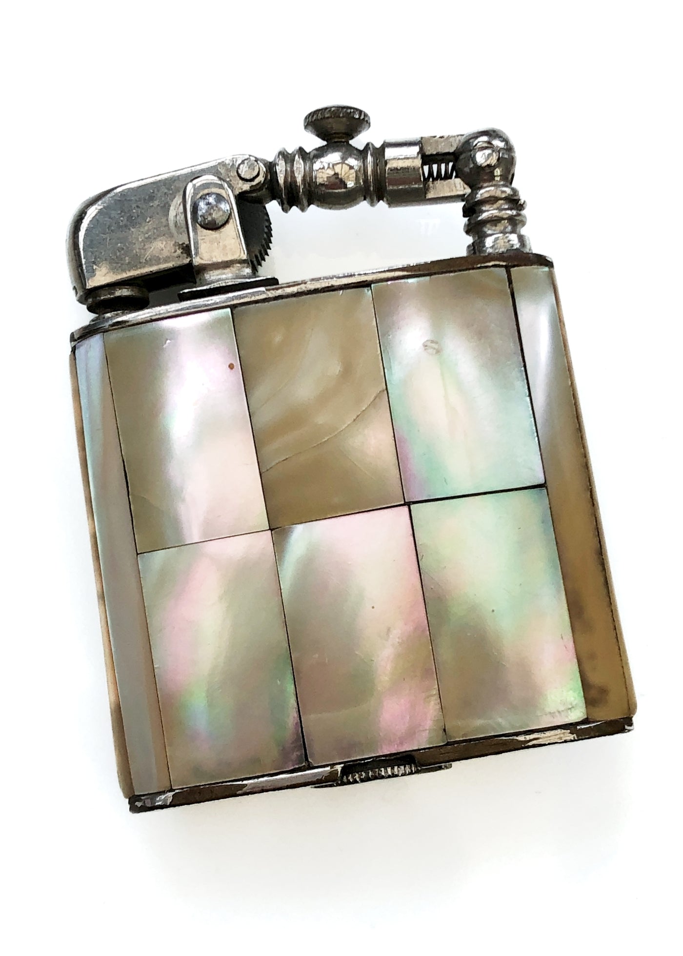 Vintage 1920s Deco Mother of Pearl Ladies Dress Lighter • German