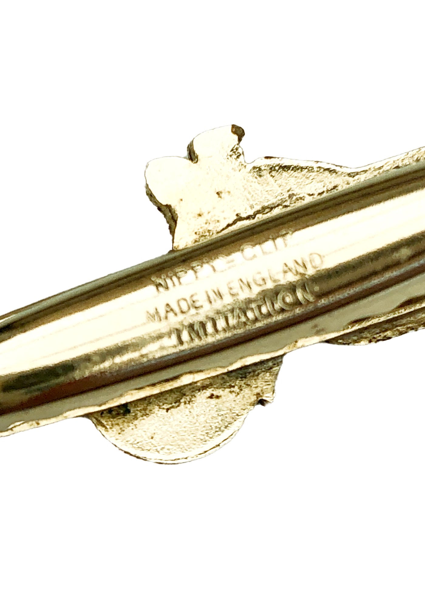 Nippy Clip, Made in England, Imitation motorcycle tie clip