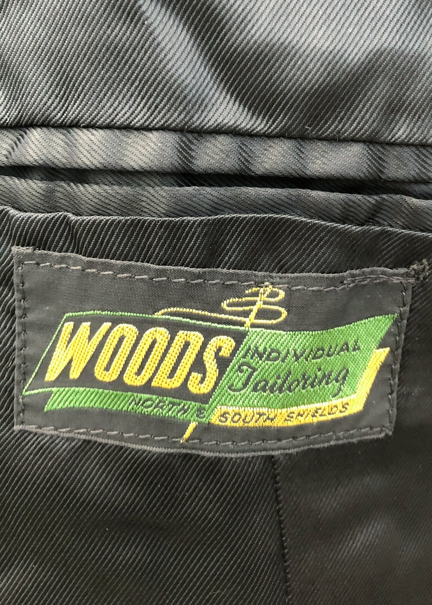 Vintage 40s–60s Merchant Navy Purser’s Jacket • Wood’s of South Shields Uniform
