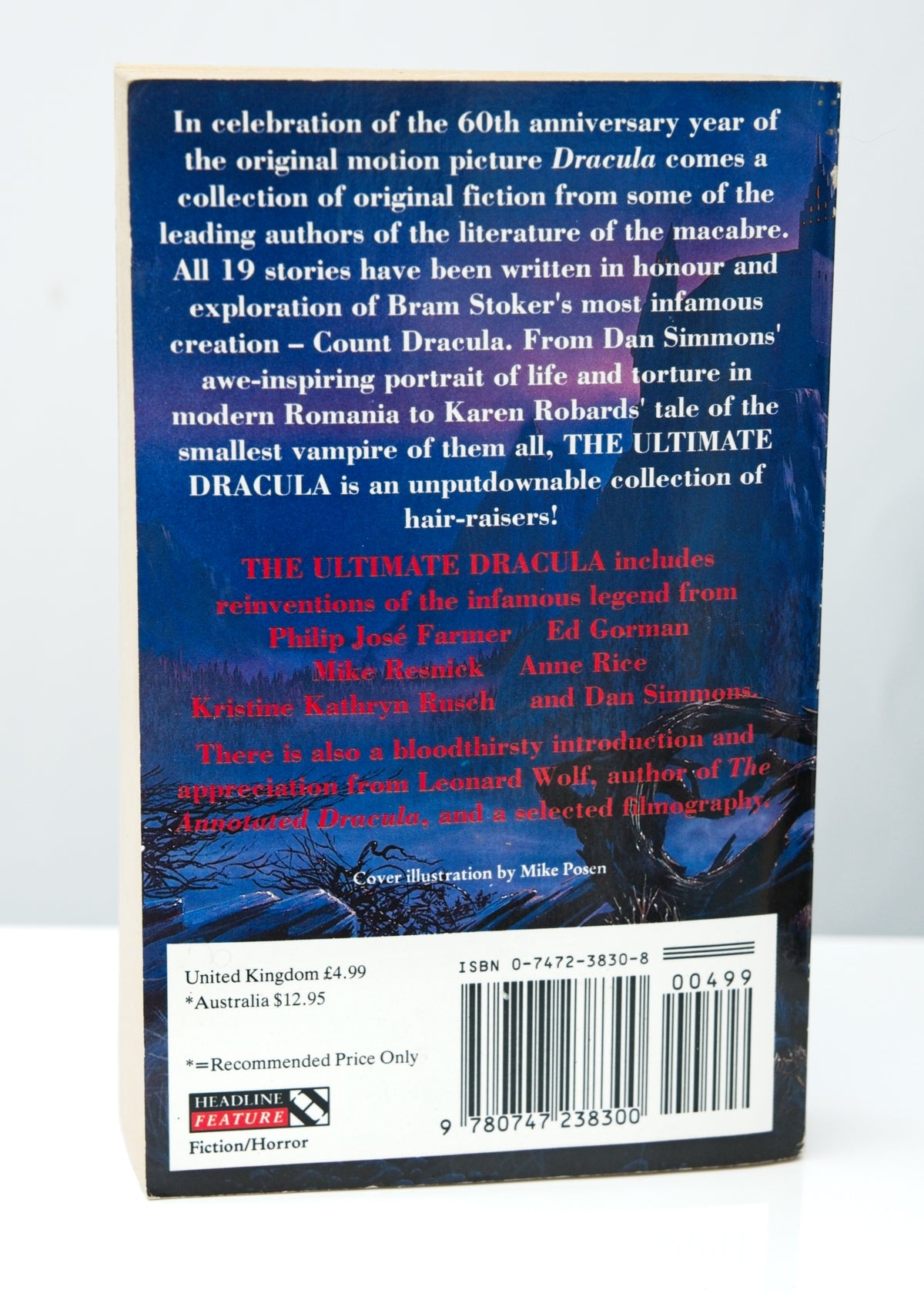 The Ultimate Dracula •19 Stories • Anne Rice • Dan Simmons • Philip José Farmer