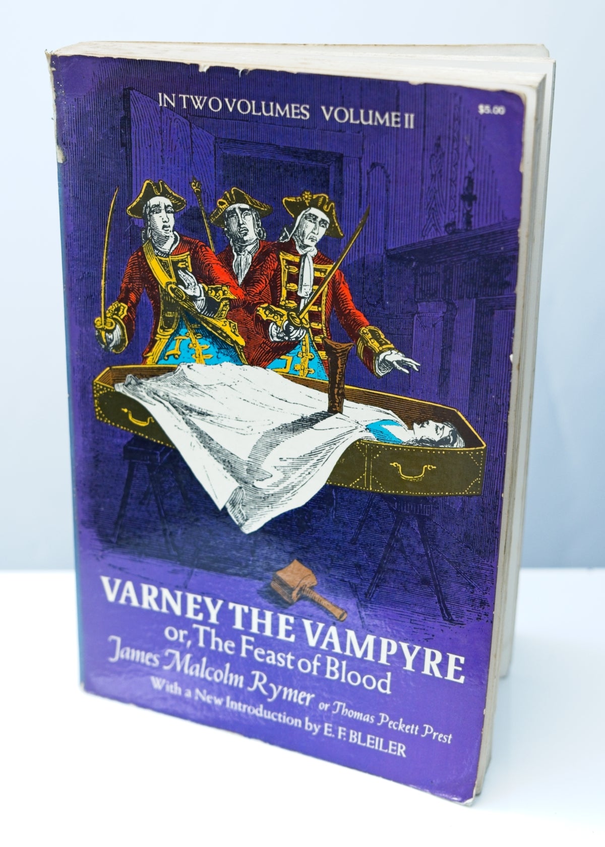 Varney The Vampyre • Volume 2 • James Malcolm Rymer • Dover, 1972, Paperback (Copy)