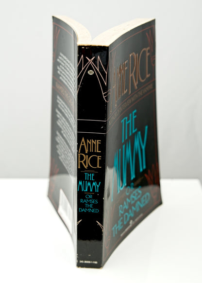 The Mummy or Ramses The Damned • Anne Rice • First Edition • Large Paperback