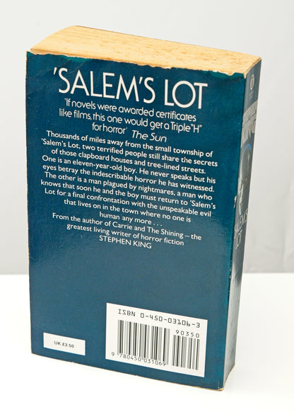 Salem's Lot • Stephen King • NEL Paperback 1988