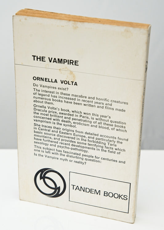 The Vampire by Ornella Volta • Tandem Books • Paperback, 1965