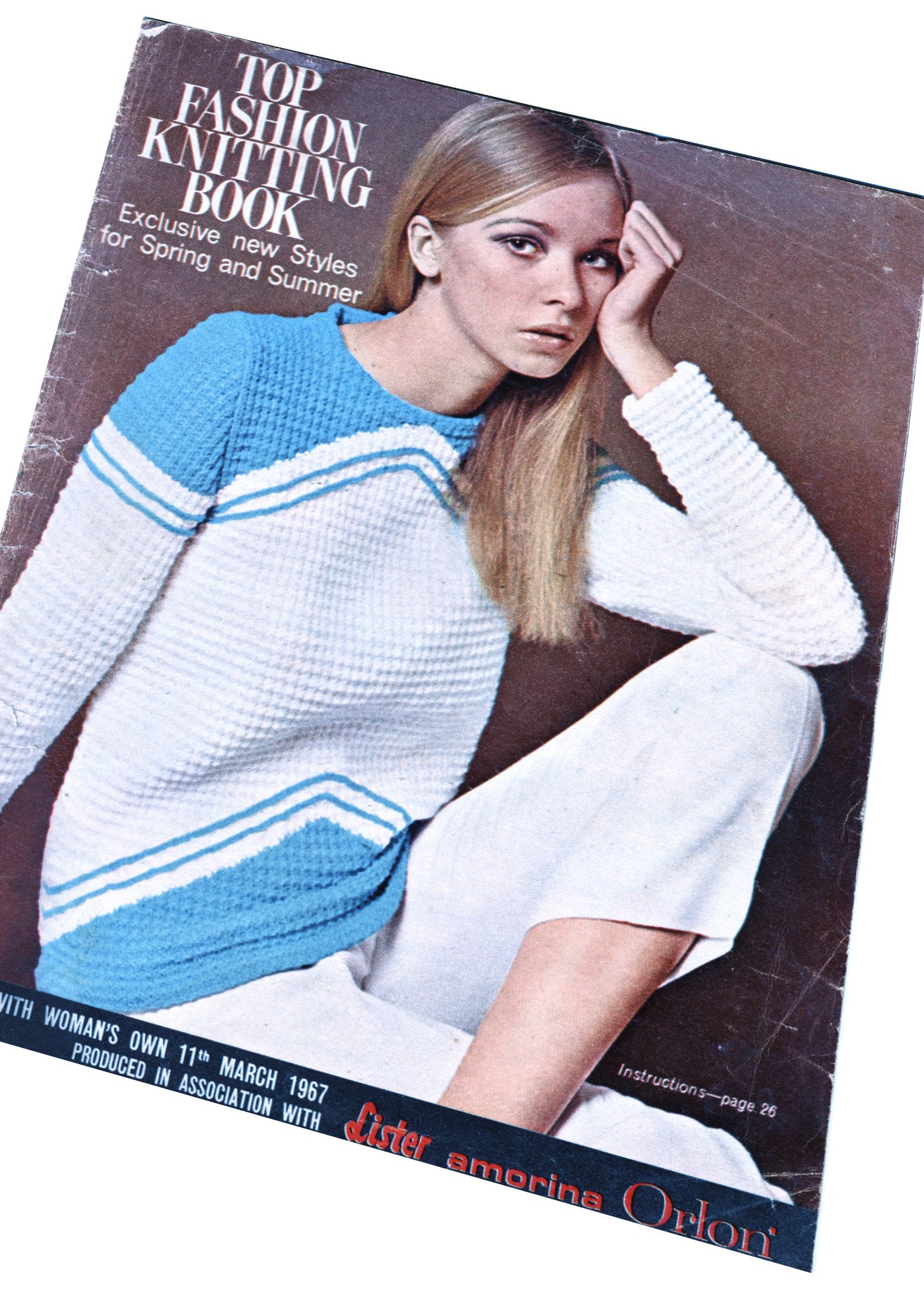 1960s Top Fashion Knitting Pattern Booklet • 40 Pages