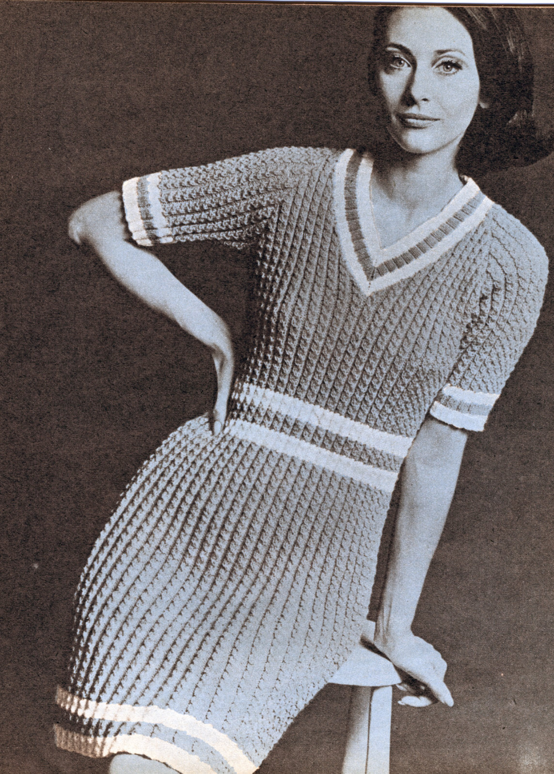 1960s Top Fashion Knitting Pattern Booklet • 40 Pages