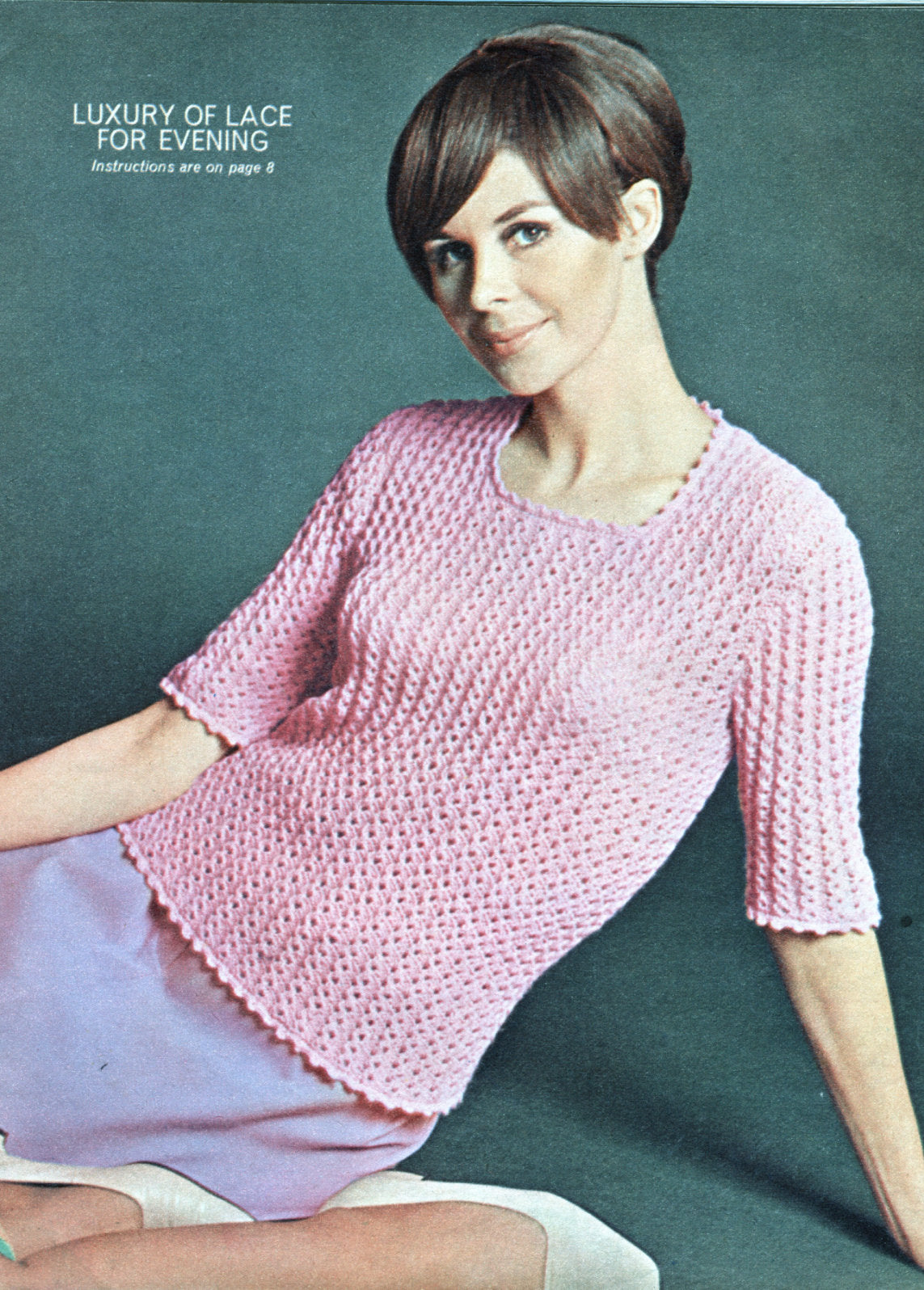 1960s Top Fashion Knitting Pattern Booklet • 40 Pages