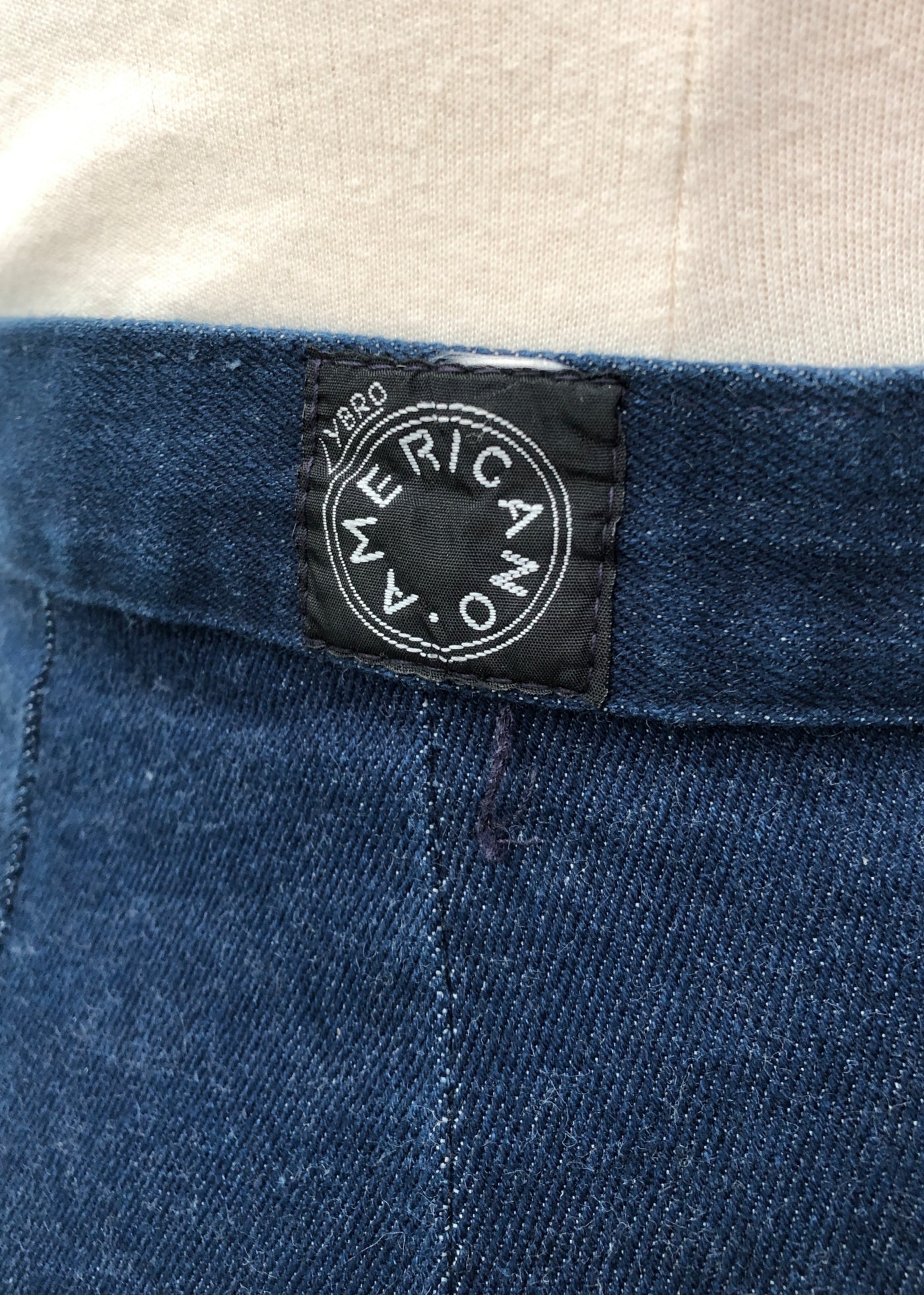 Vintage 70s HIgh Waist Side Zip Stirrup Jeans • 50s Style