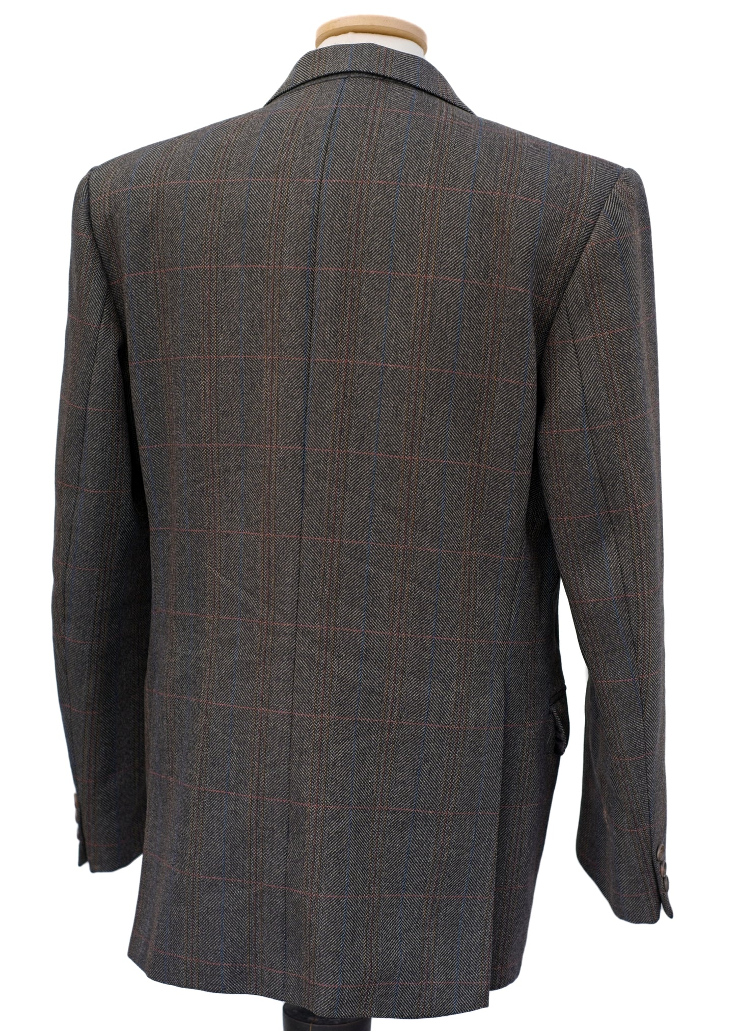 Vintage Grey Wool Check Tweed Blazer by R.V. Andersons Ltd York