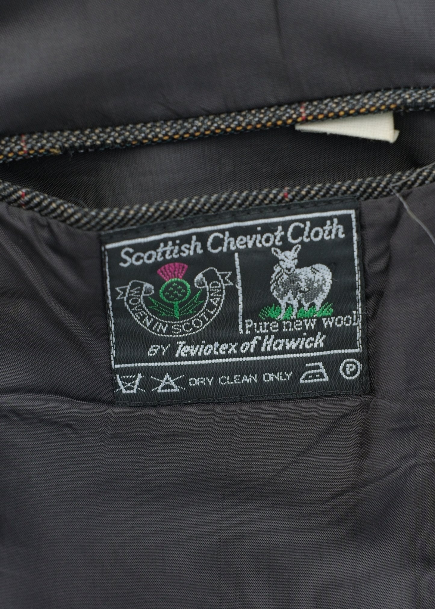 scottish cheviot cloth, pure new wool by Teviotex of Hawick